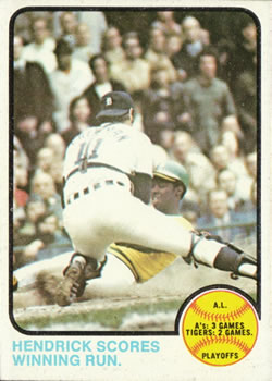 A.L. Playoffs: Hendrick Scores Winning Run ALCS