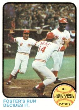 N.L. Playoffs: Foster's Run Decides It NLCS