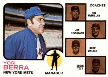 Mets Field Leaders (Yogi Berra / Roy McMillan / Joe Pignatano / Rube Walker / Eddie Yost)