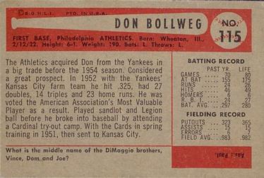 Card back
