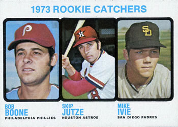 1973 Rookie Catchers (Bob Boone / Skip Jutze / Mike Ivie)