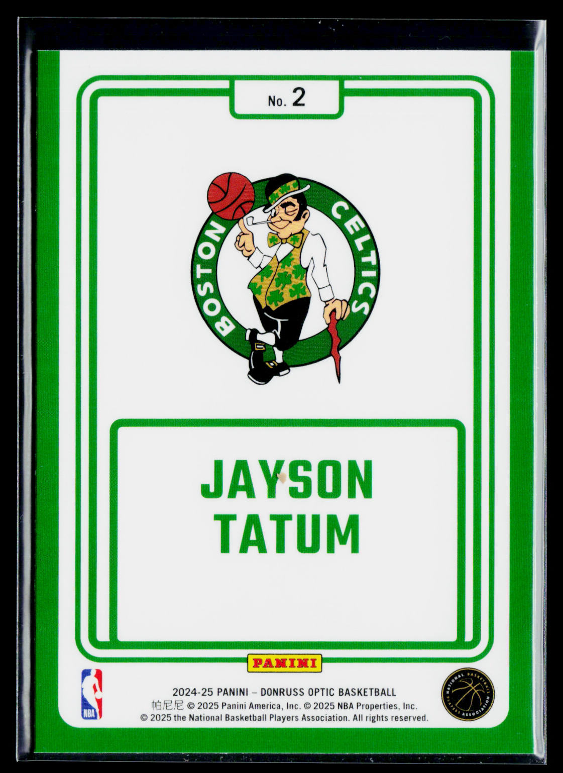 Card back
