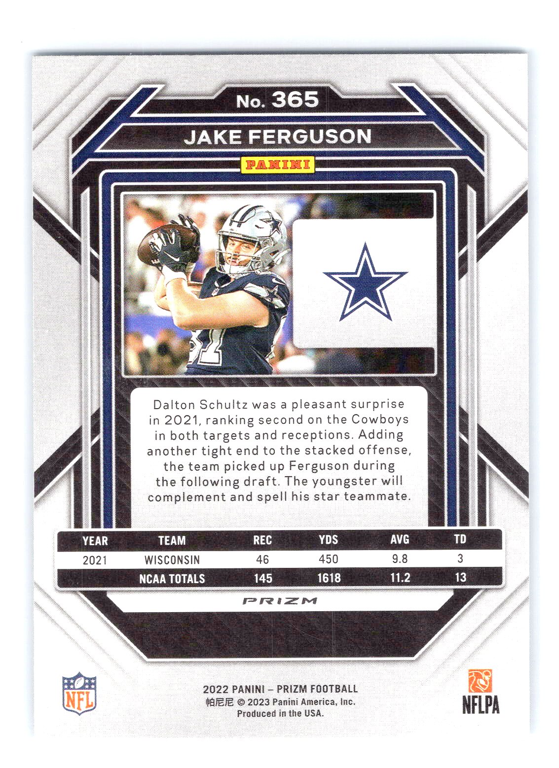 Card back