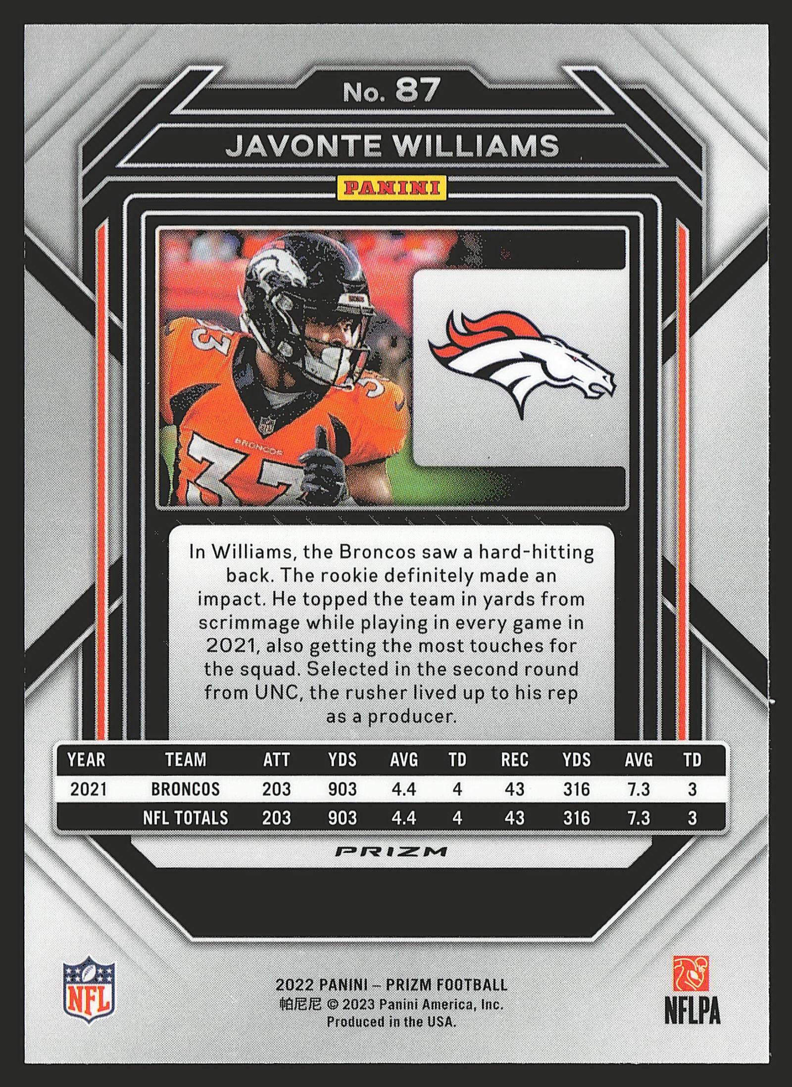 Card back