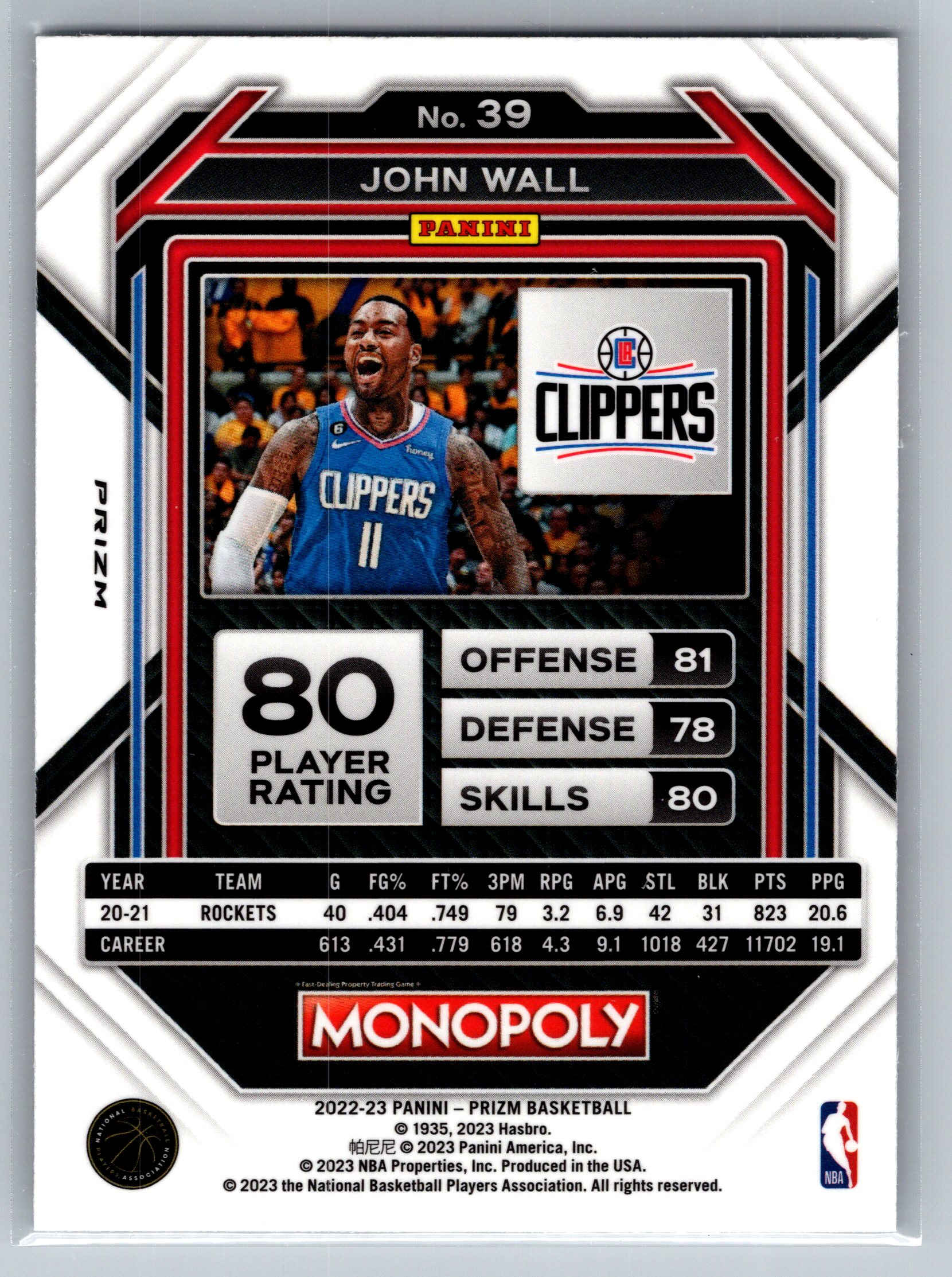 Card back