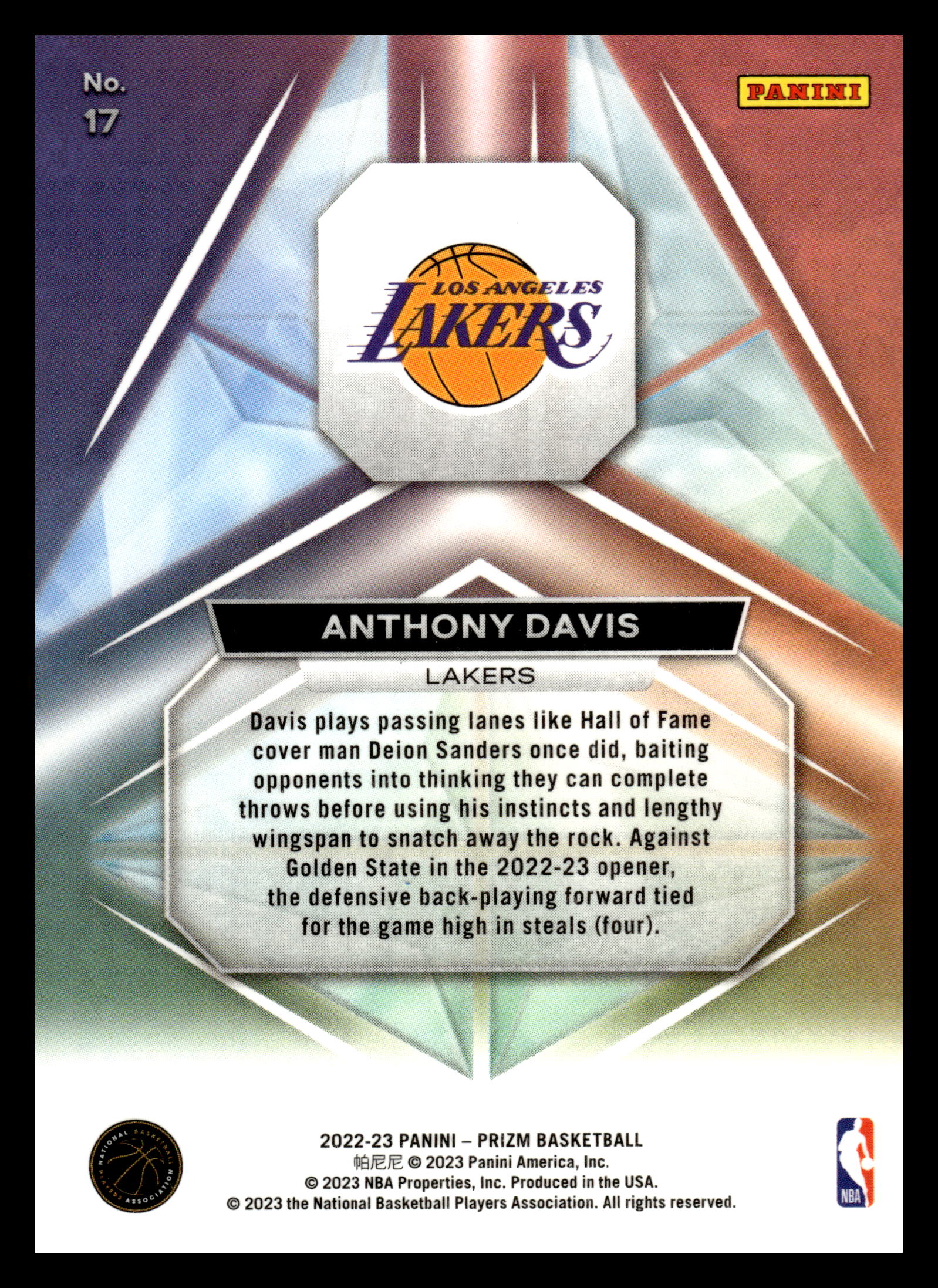 Card back