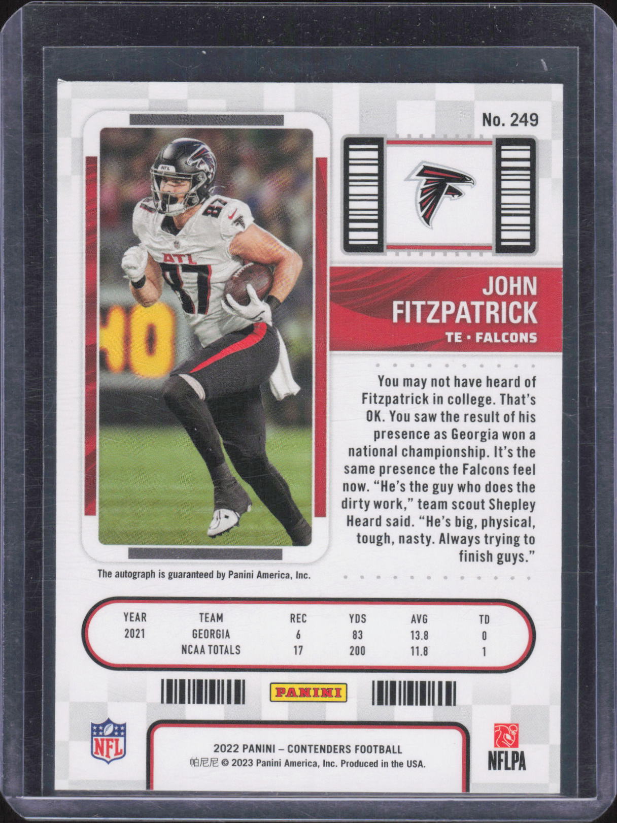 Card back
