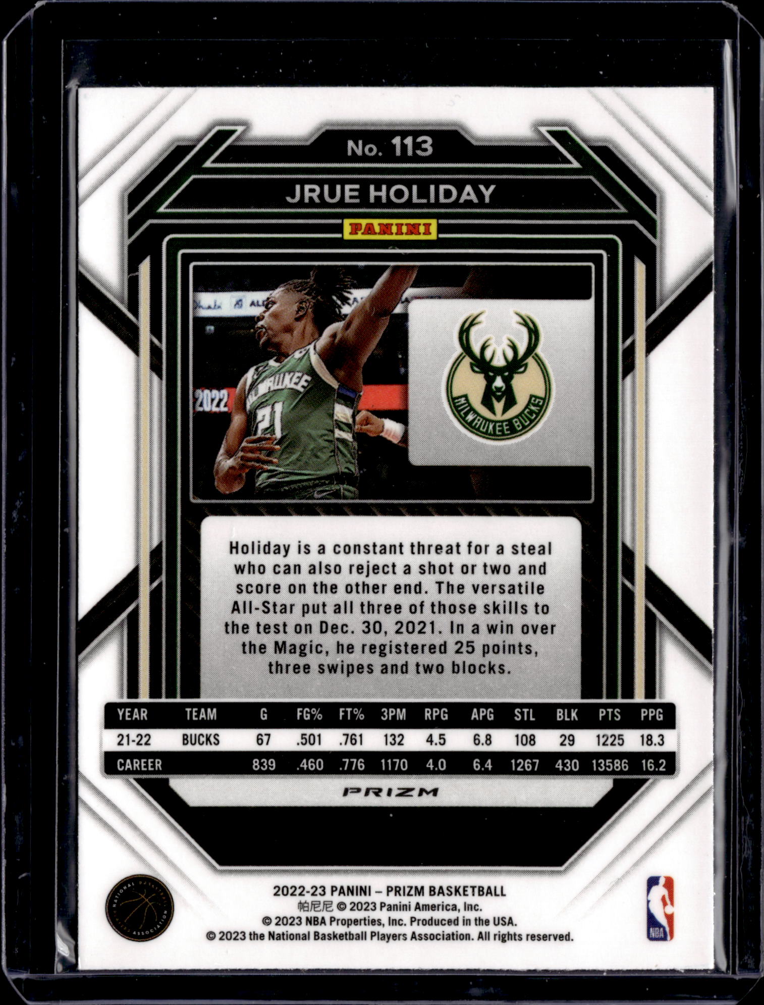 Card back