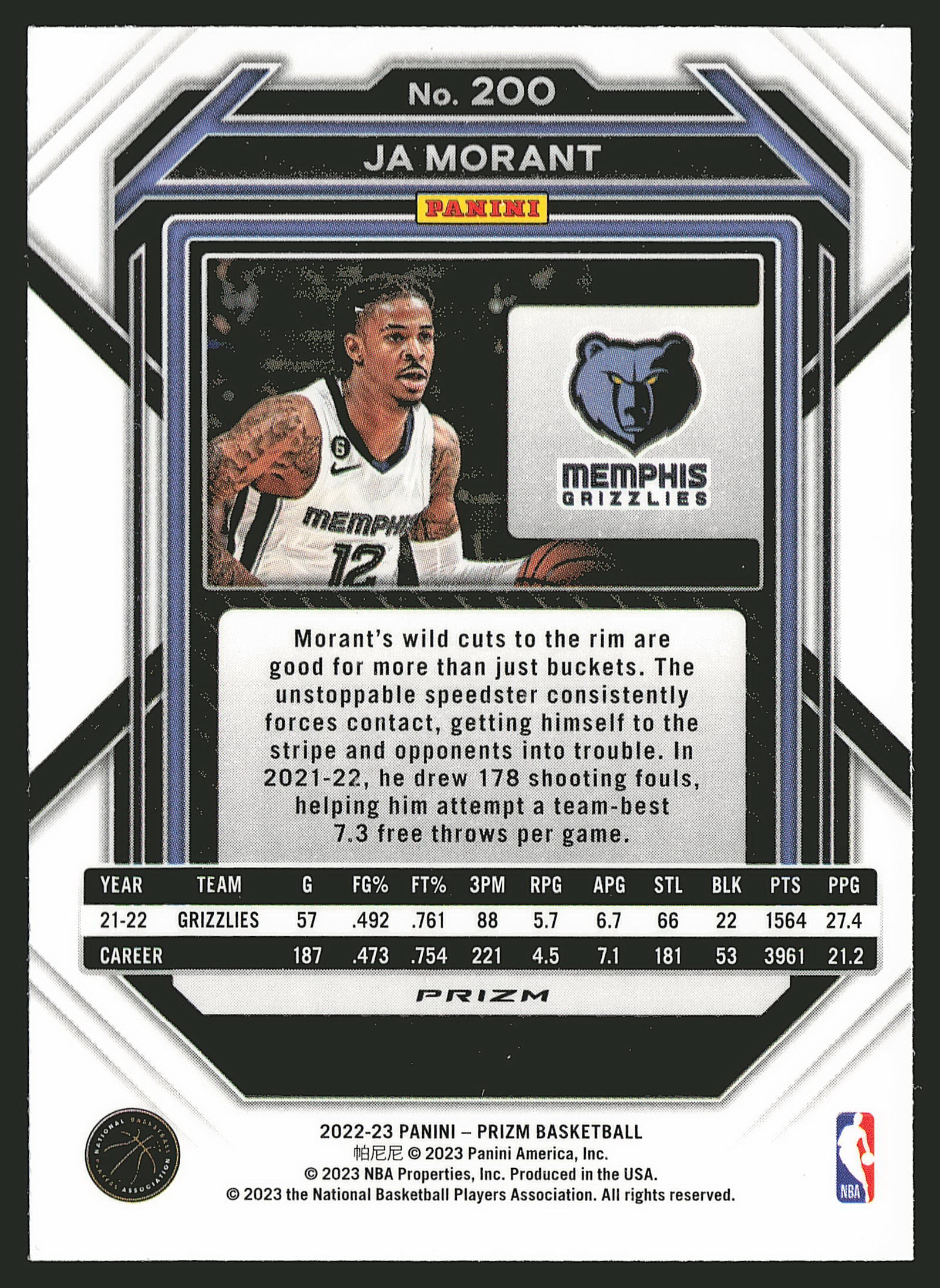 Card back