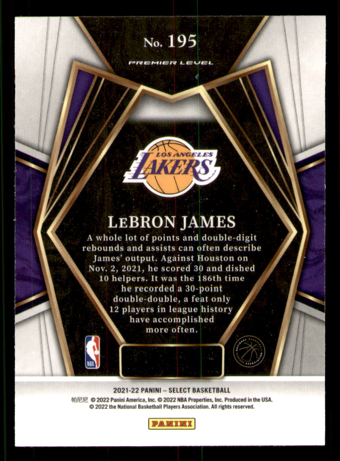 Card back