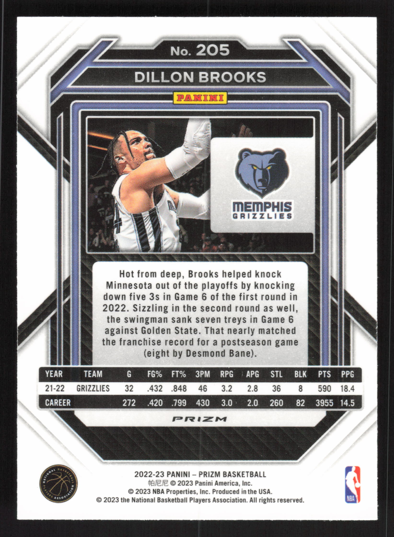 Card back