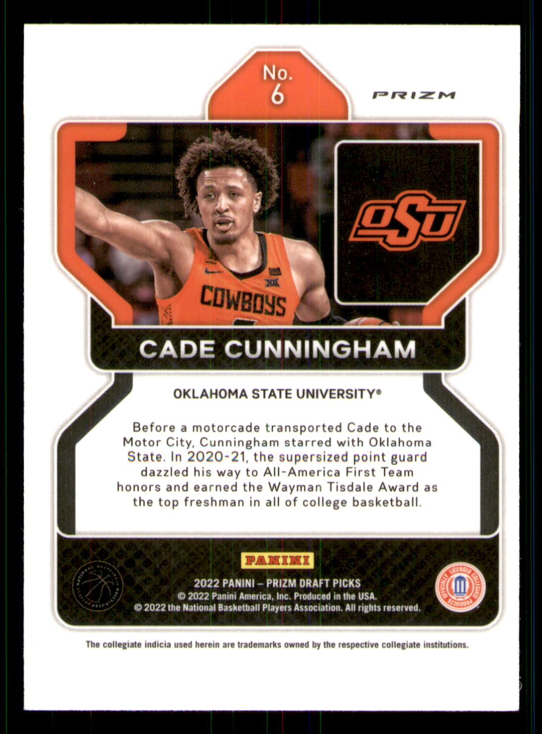 Card back