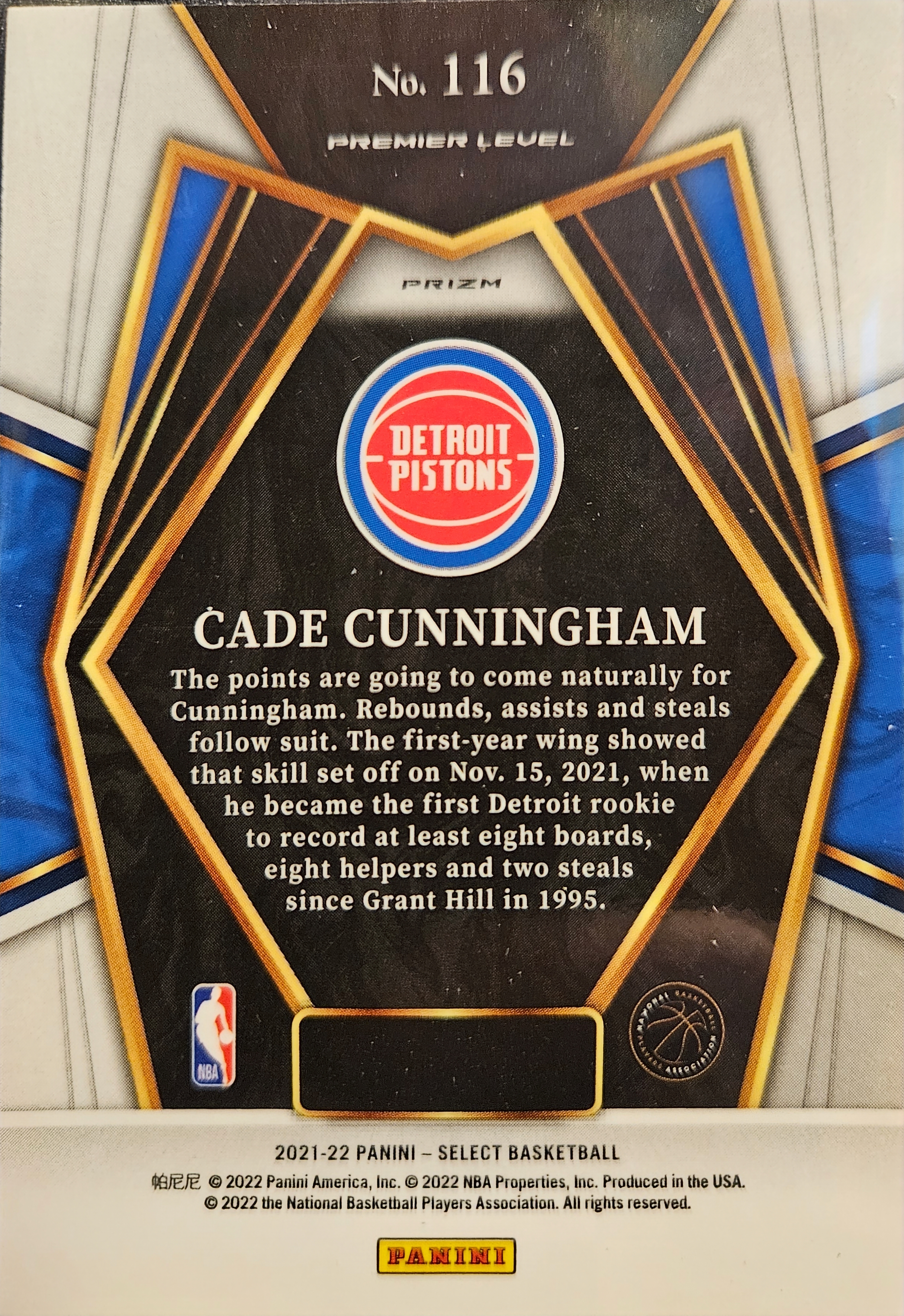 Card back