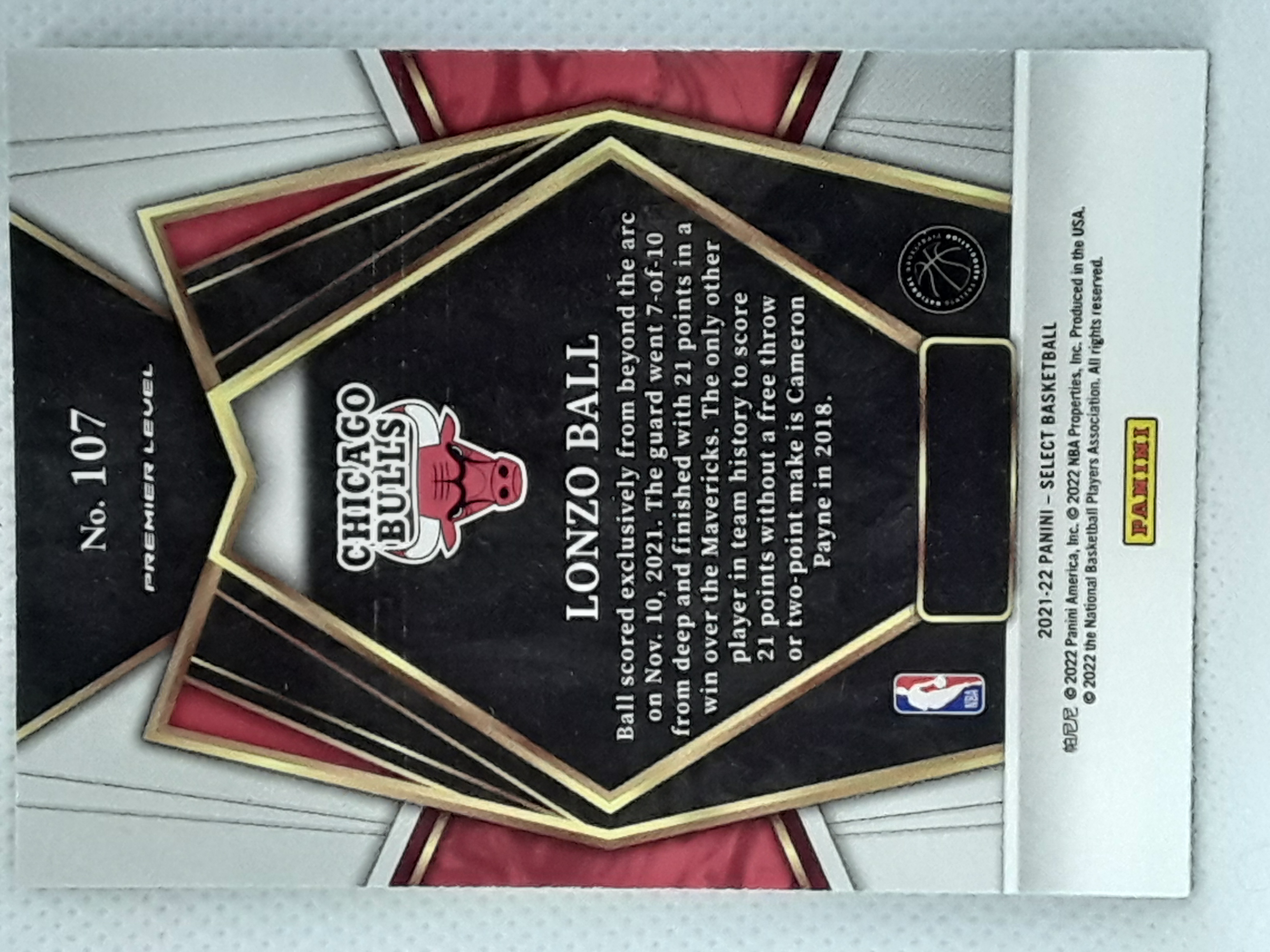 Card back