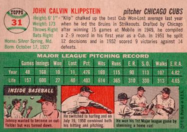 Card back