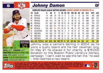 Card back