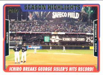 Ichiro Breaks George Sisler's Hits Record!