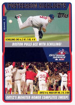 Boston Pulls Ace With Schilling! / Ortiz's Monster Homer Completes Sweep! PSH, ALDS