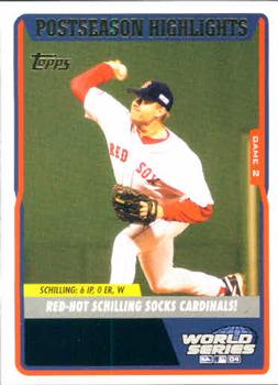 Red-Hot Schilling Socks Cardinals!
