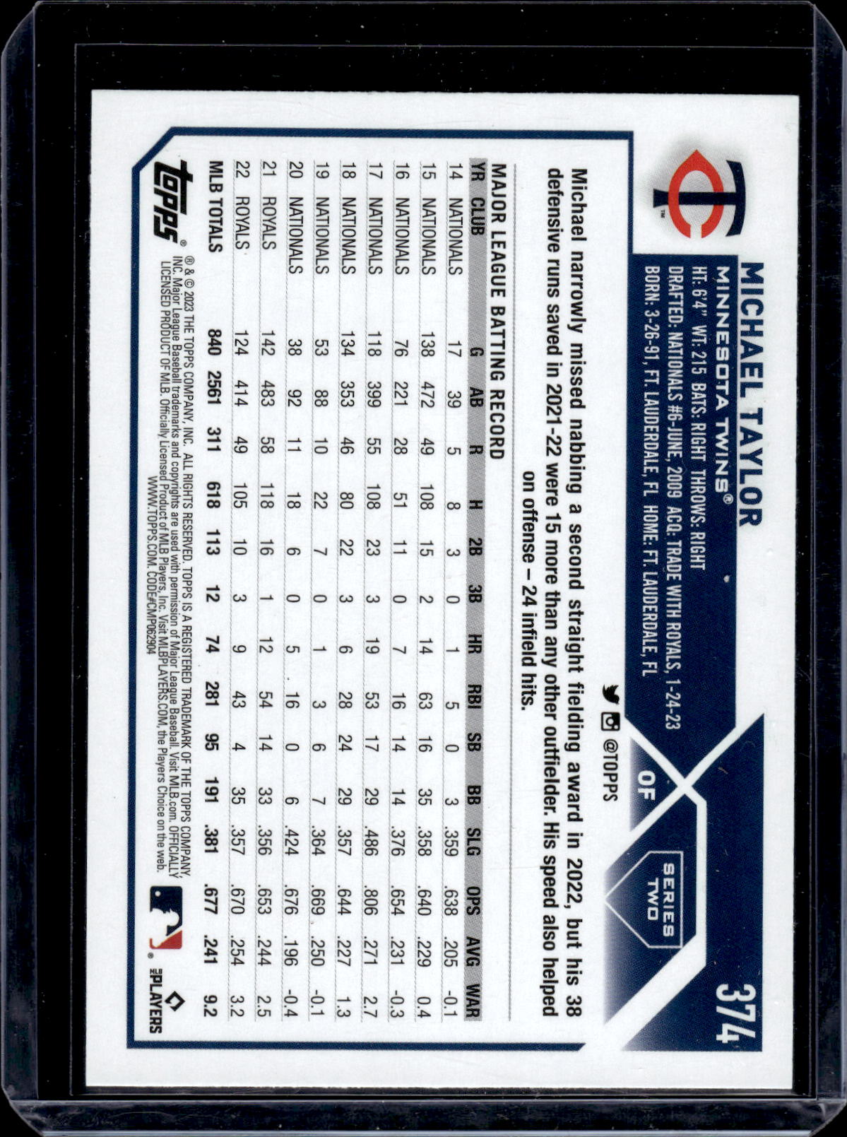 Card back