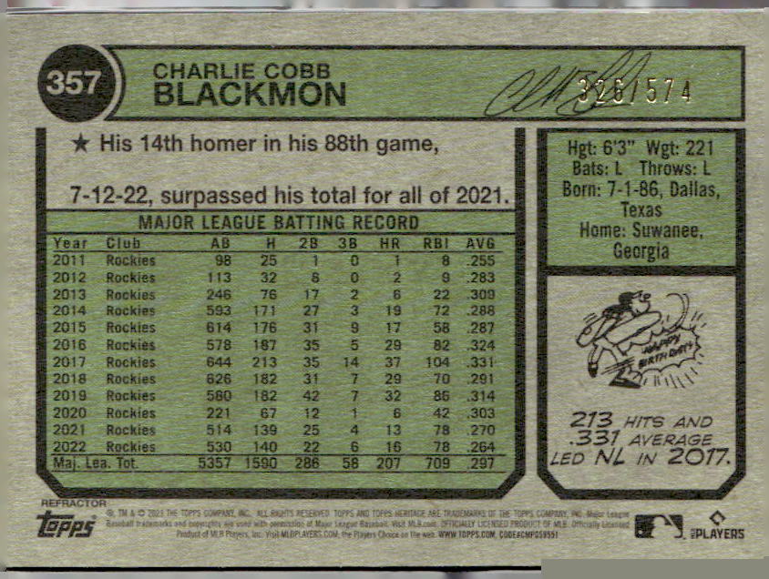 Card back