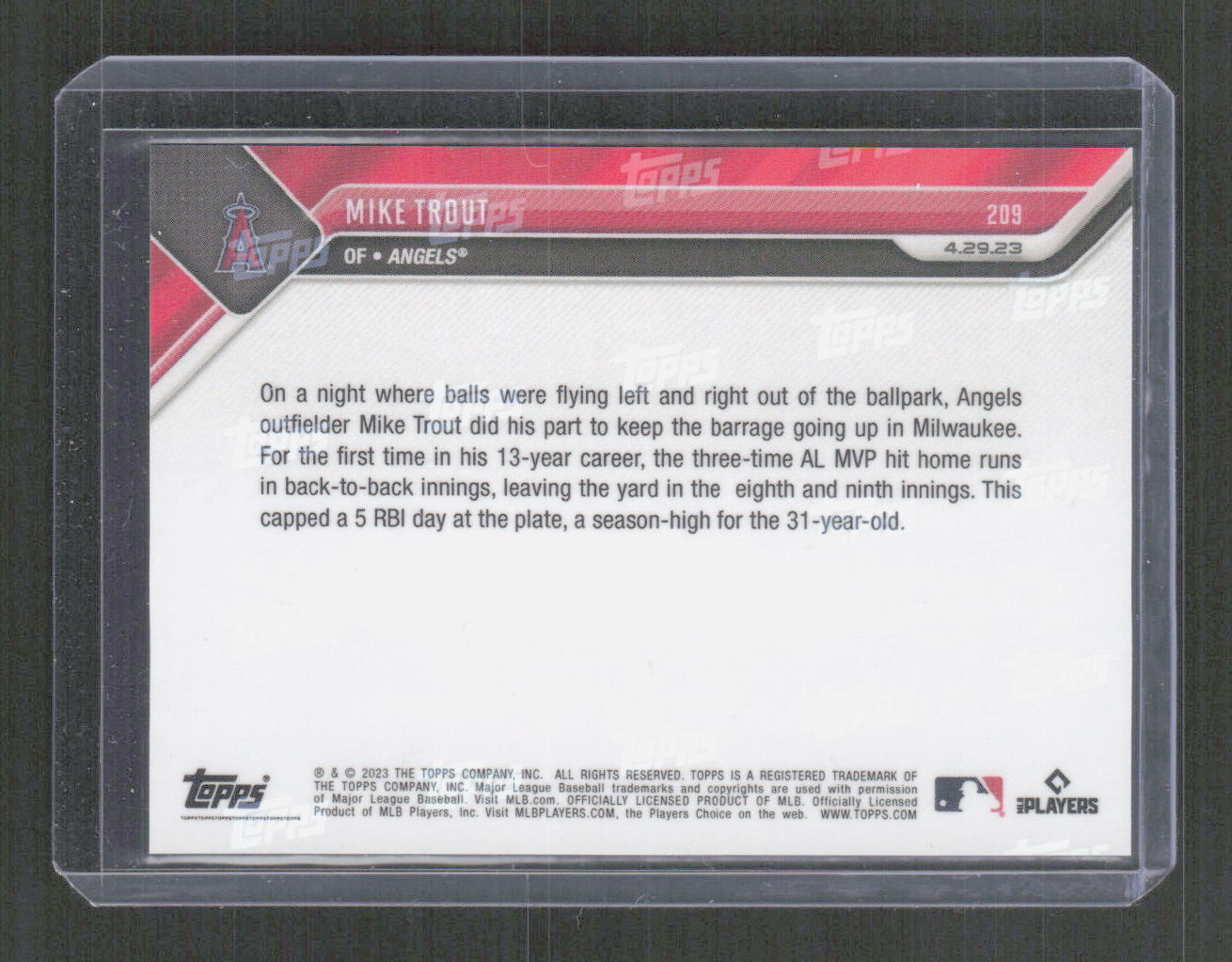 Card back