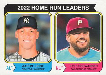 2022 Home Run Leaders (Aaron Judge / Kyle Schwarber)