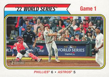 '22 World Series Game 1