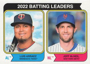 2022 Batting Leaders (Luis Arraez / Jeff McNeil)
