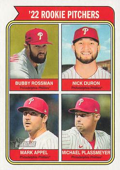 '22 Rookie Pitchers (Bubby Rossman / Nick Duron / Mark Appel / Michael Plassmeyer)