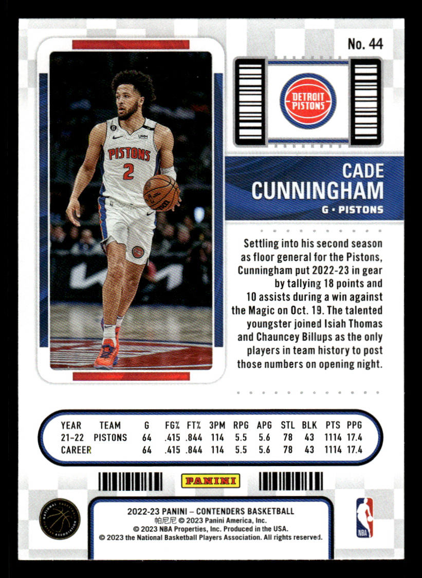 Card back