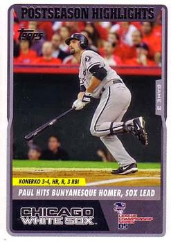 Paul Hits Bunyanesque Homer, Sox Lead 