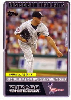 Sox Starters Win Four Consecutive Complete Games!