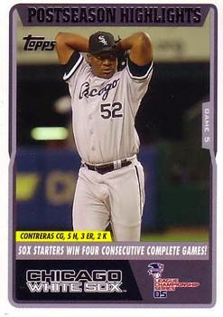 Sox Starters Win Four Consecutive Complete Games
