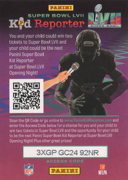 Super Bowl LVII Kid Reporter