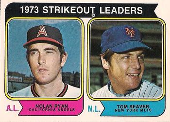 1973 Strikeout Leaders (Nolan Ryan / Tom Seaver) LL