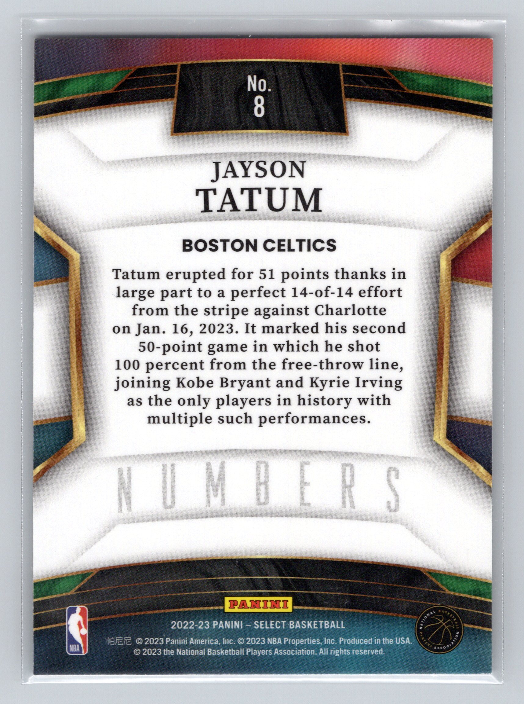 Card back