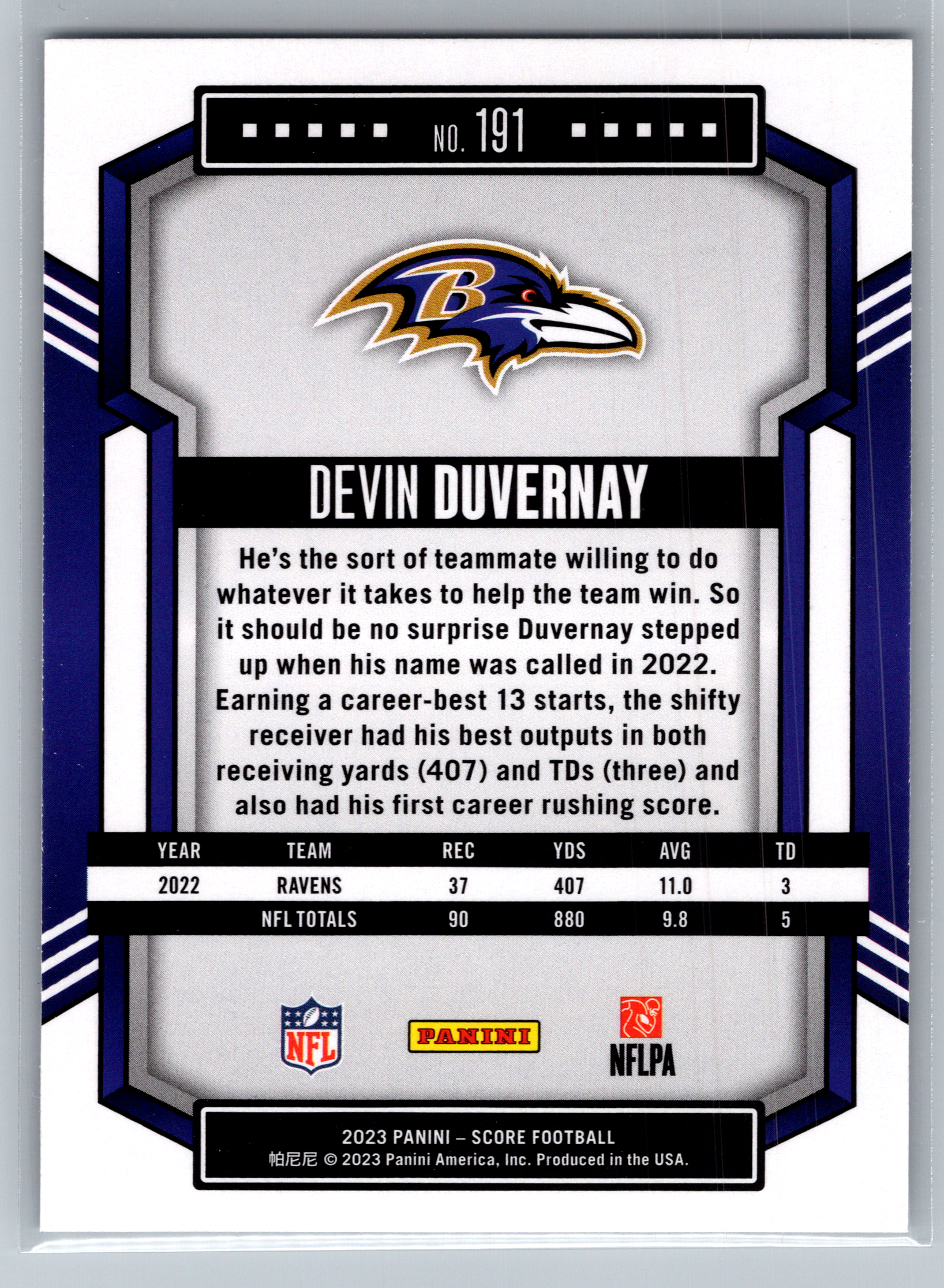 Card back