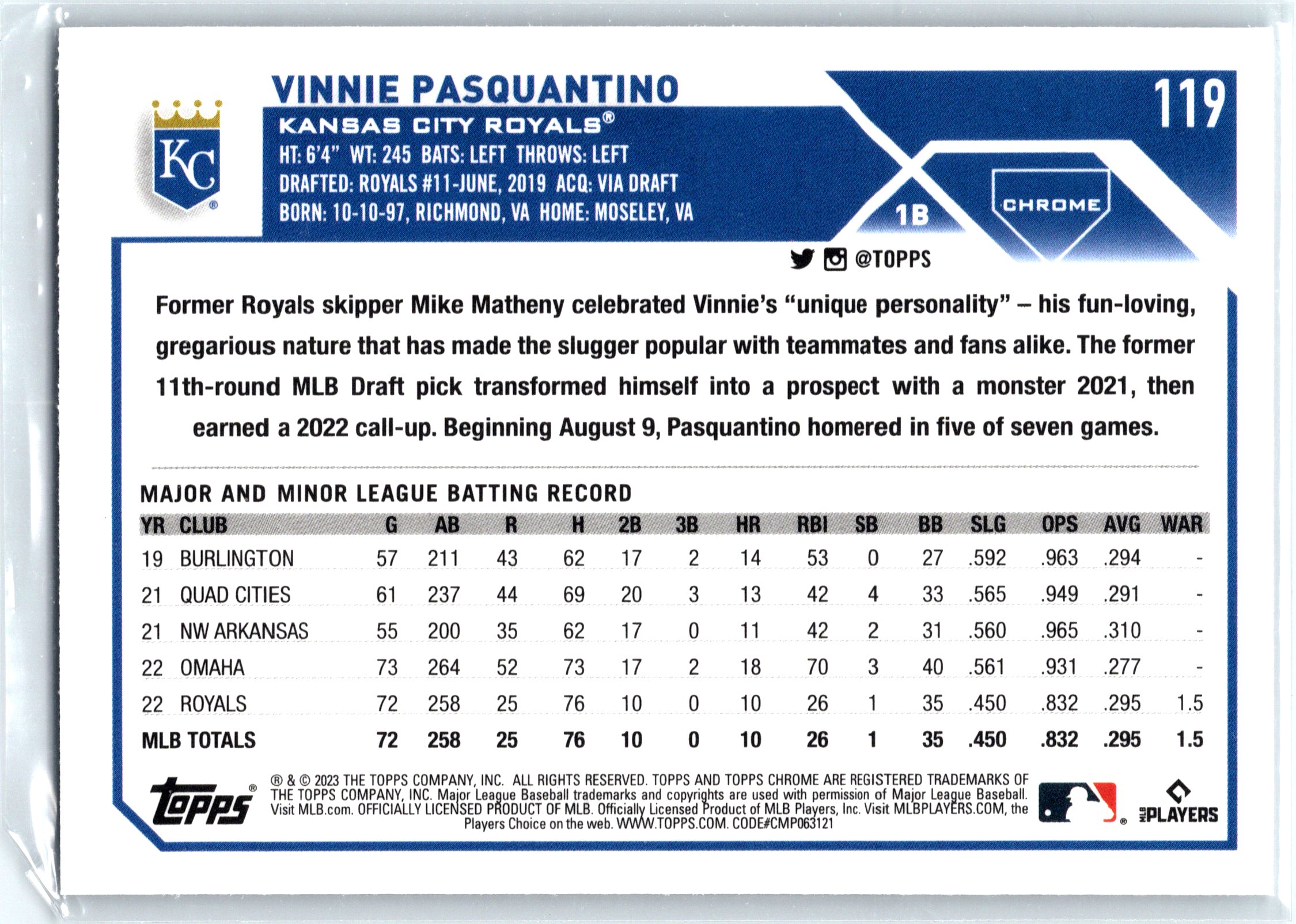 Card back