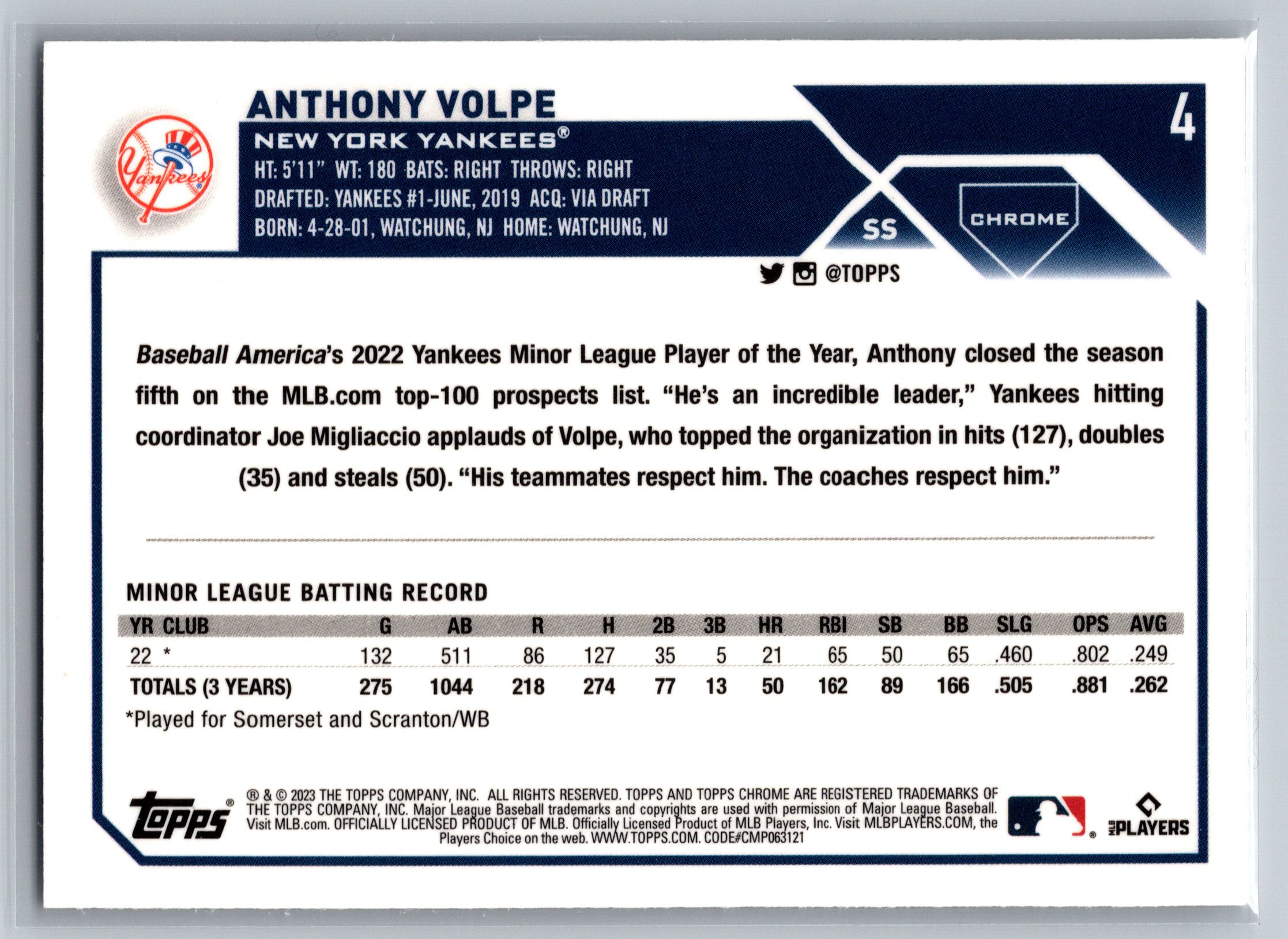 Card back
