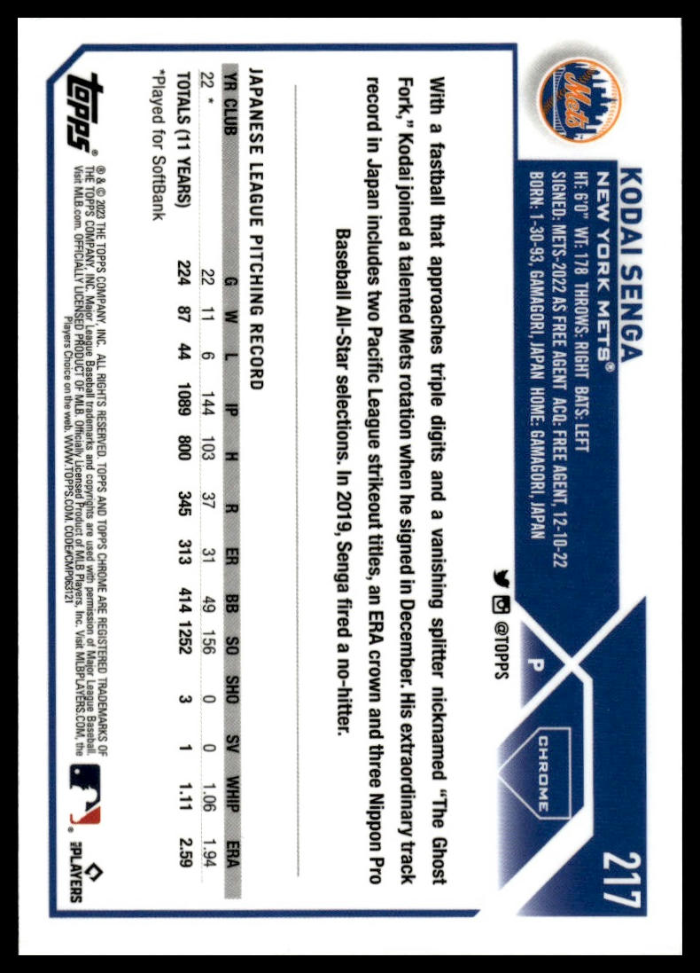 Card back