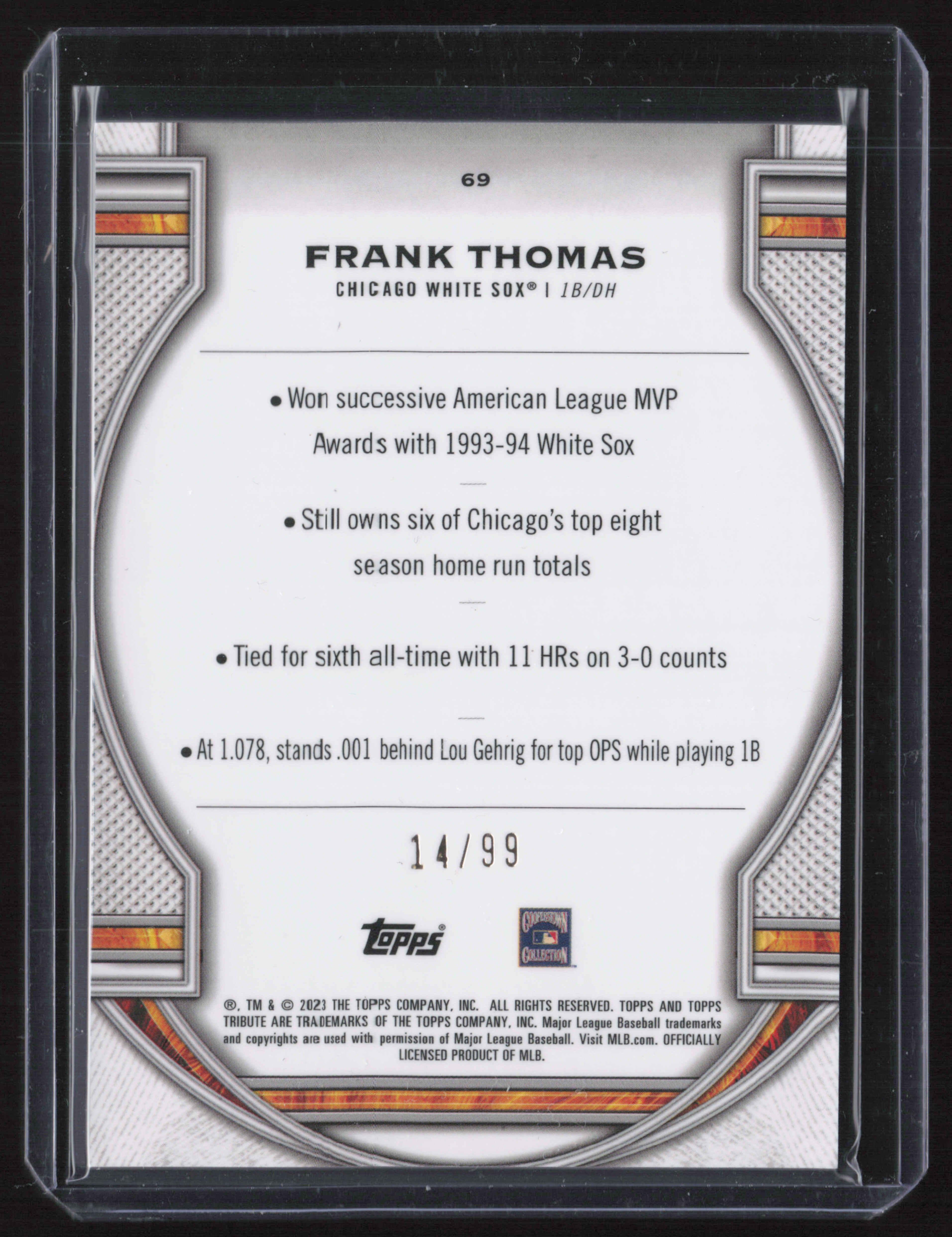 Card back