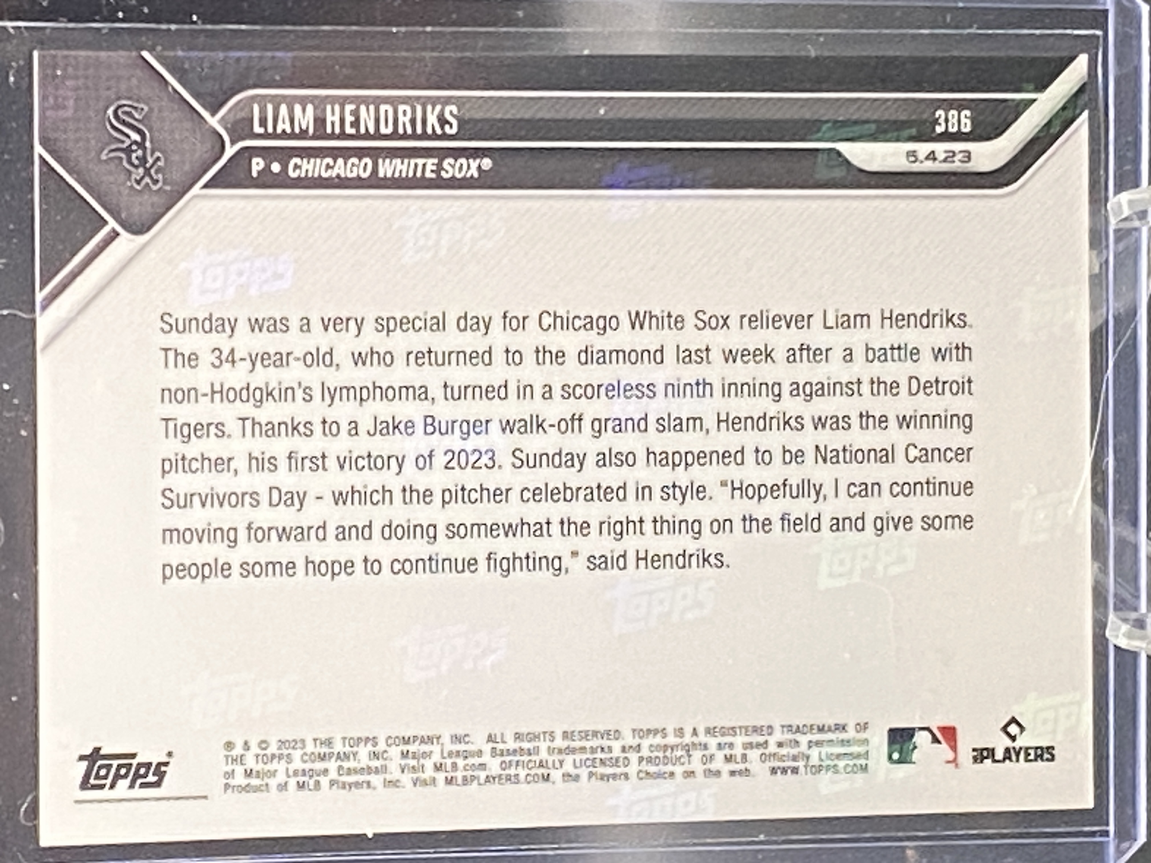 Card back
