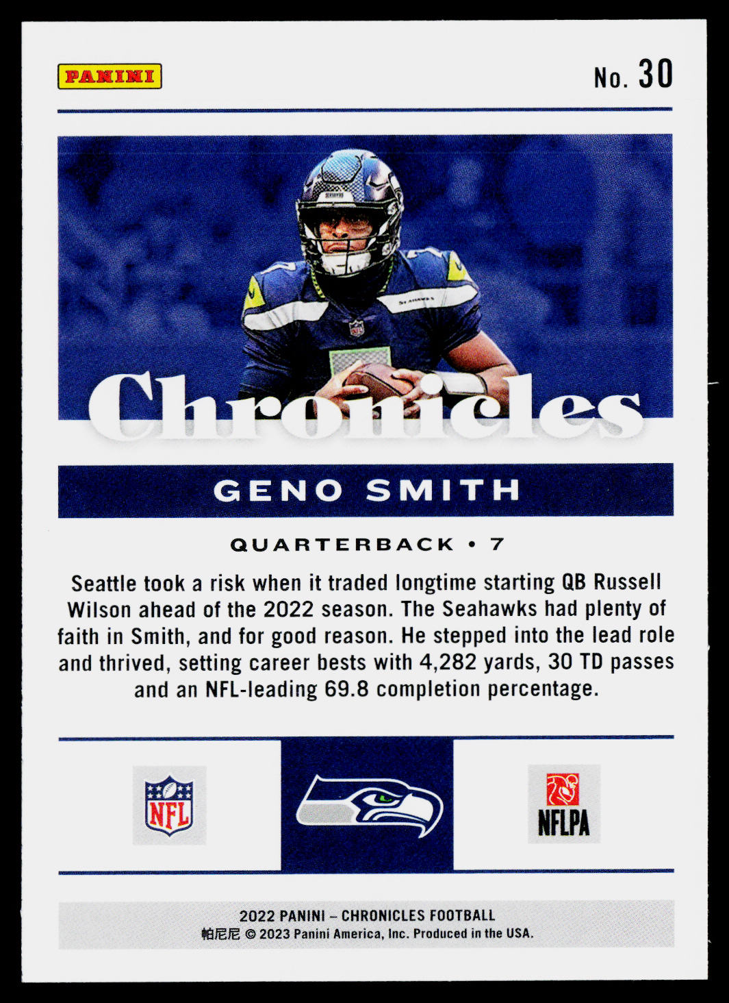 Card back