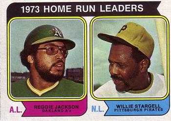 1973 Home Run Leaders (Reggie Jackson / Willie Stargell)