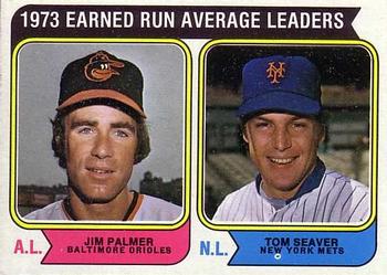 1973 Earned Run Average Leaders (Jim Palmer / Tom Seaver)