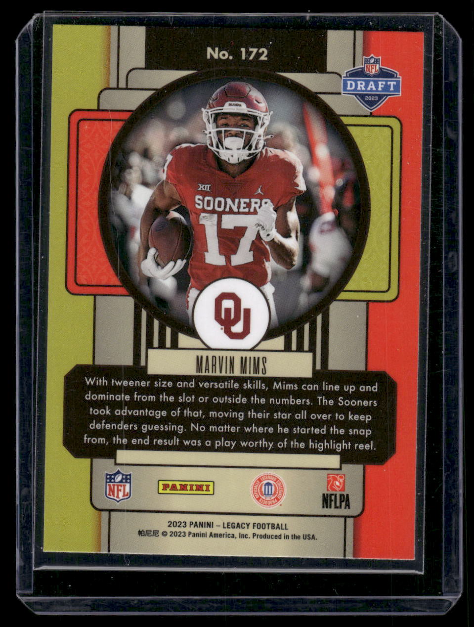 Card back