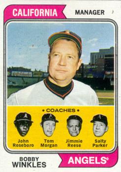 Angels Field Leaders (Bobby Winkles / John Roseboro / Salty Parker / Tom Morgan / Jimmie Reese)
