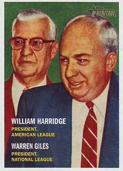 Will Harridge / Warren Giles PRES