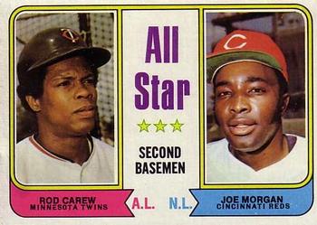 All-Star Second Basemen (Rod Carew / Joe Morgan)
